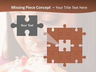 Gluttonous Torte Gluttony PowerPoint Template