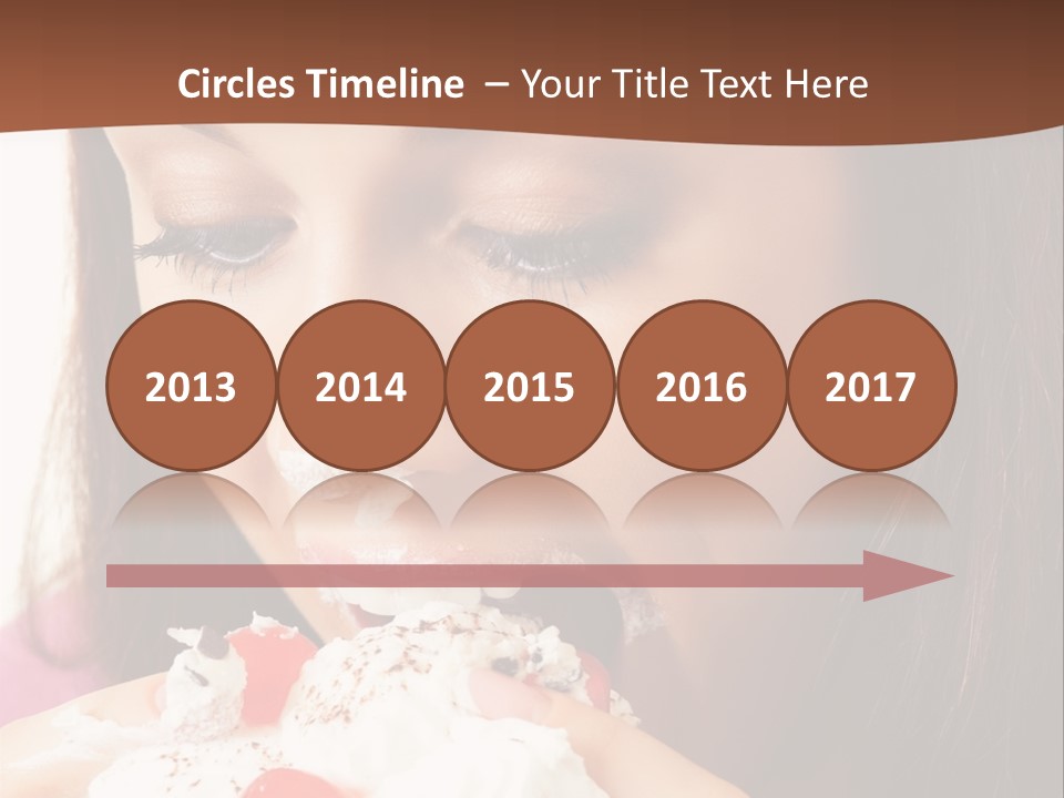Gluttonous Torte Gluttony PowerPoint Template
