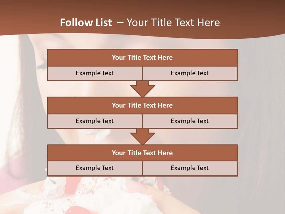 Gluttonous Torte Gluttony PowerPoint Template