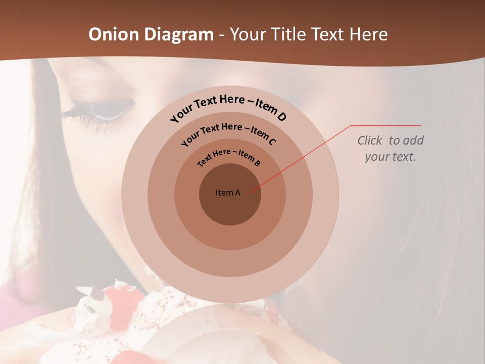 Gluttonous Torte Gluttony PowerPoint Template