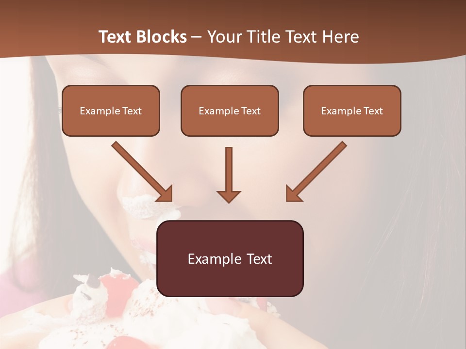 Gluttonous Torte Gluttony PowerPoint Template