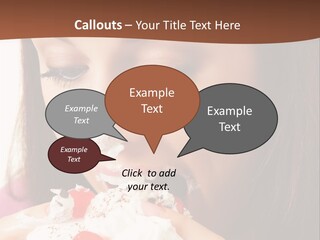 Gluttonous Torte Gluttony PowerPoint Template