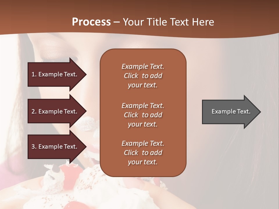 Gluttonous Torte Gluttony PowerPoint Template