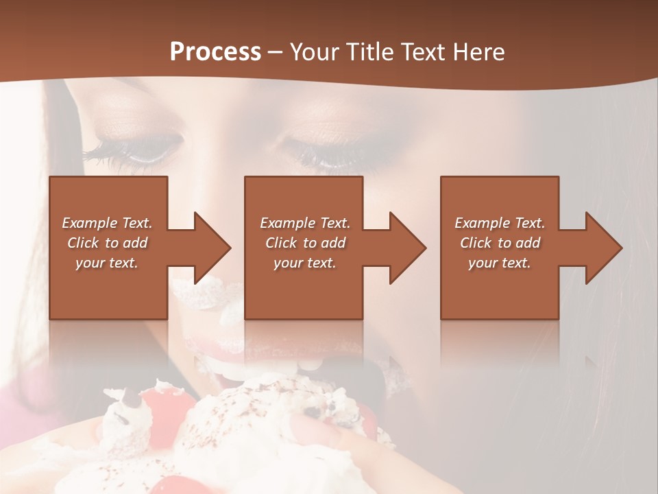 Gluttonous Torte Gluttony PowerPoint Template