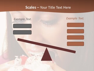 Gluttonous Torte Gluttony PowerPoint Template