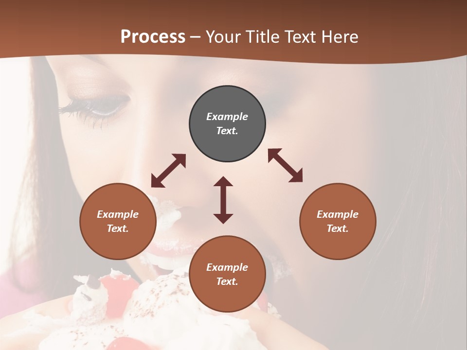 Gluttonous Torte Gluttony PowerPoint Template
