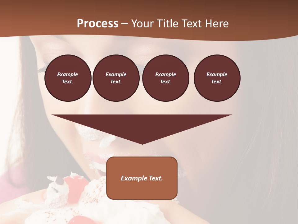 Gluttonous Torte Gluttony PowerPoint Template