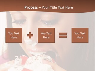 Gluttonous Torte Gluttony PowerPoint Template