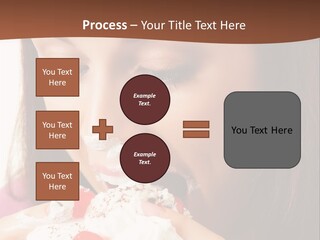 Gluttonous Torte Gluttony PowerPoint Template