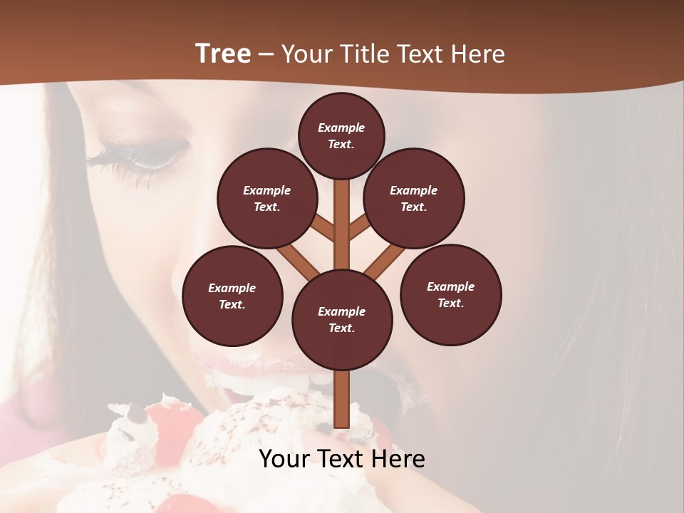 Gluttonous Torte Gluttony PowerPoint Template