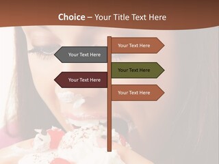 Gluttonous Torte Gluttony PowerPoint Template
