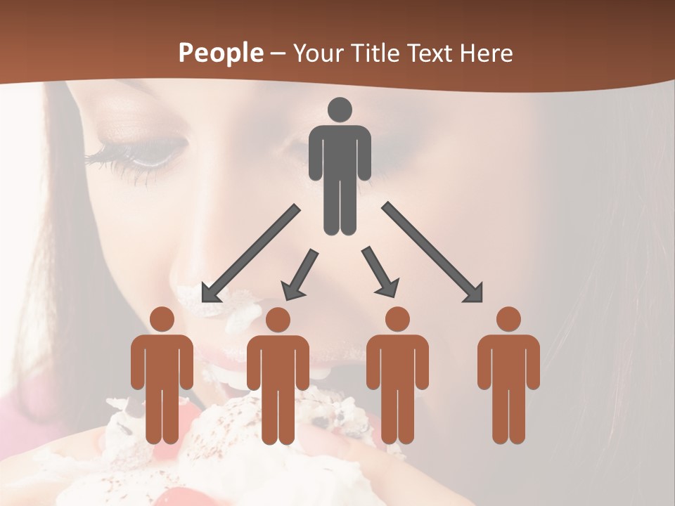 Gluttonous Torte Gluttony PowerPoint Template
