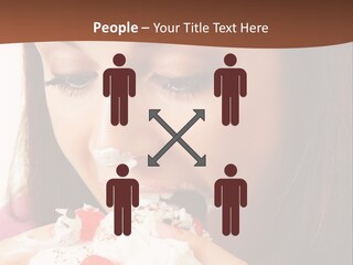 Gluttonous Torte Gluttony PowerPoint Template