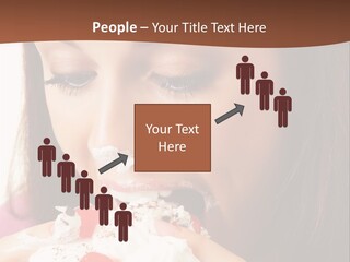 Gluttonous Torte Gluttony PowerPoint Template