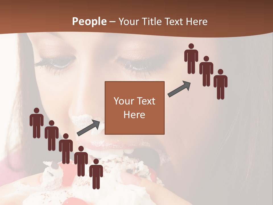 Gluttonous Torte Gluttony PowerPoint Template
