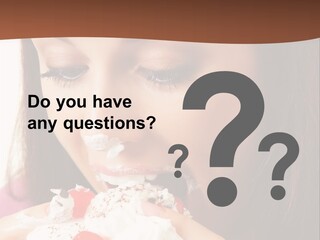 Gluttonous Torte Gluttony PowerPoint Template