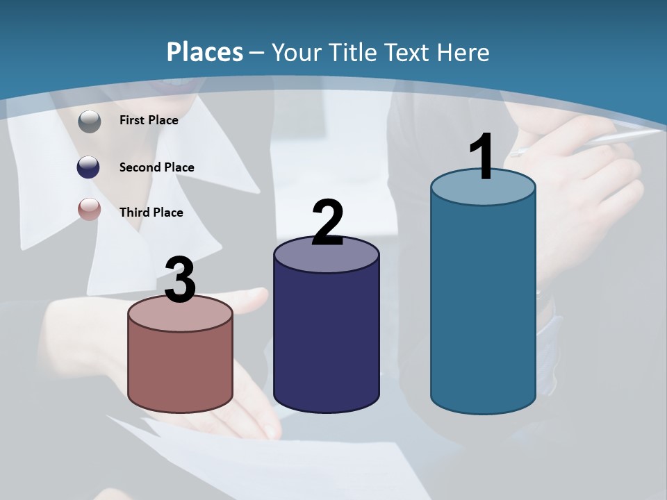 Employee People Write PowerPoint Template