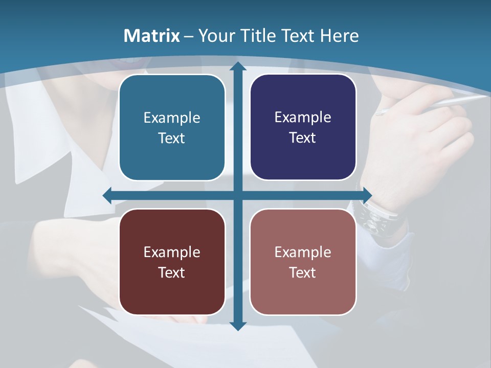 Employee People Write PowerPoint Template
