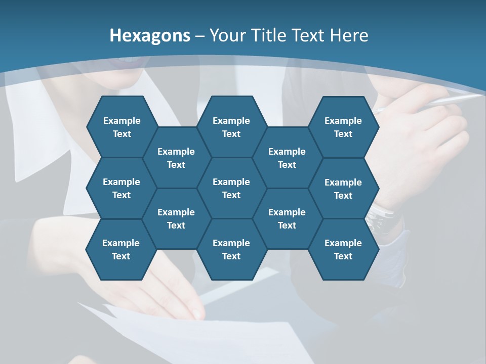 Employee People Write PowerPoint Template