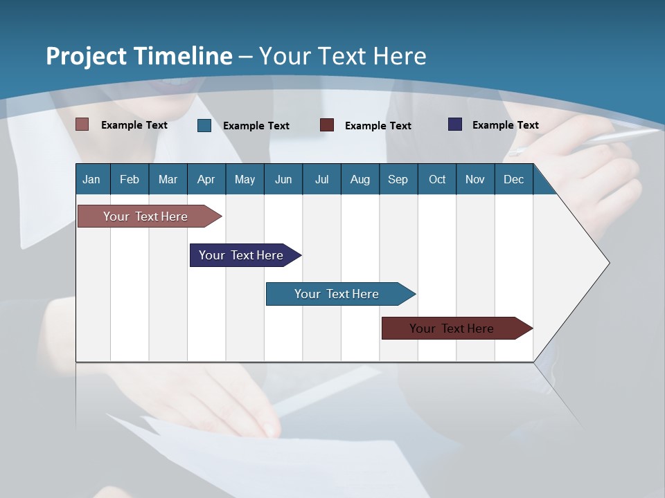 Employee People Write PowerPoint Template