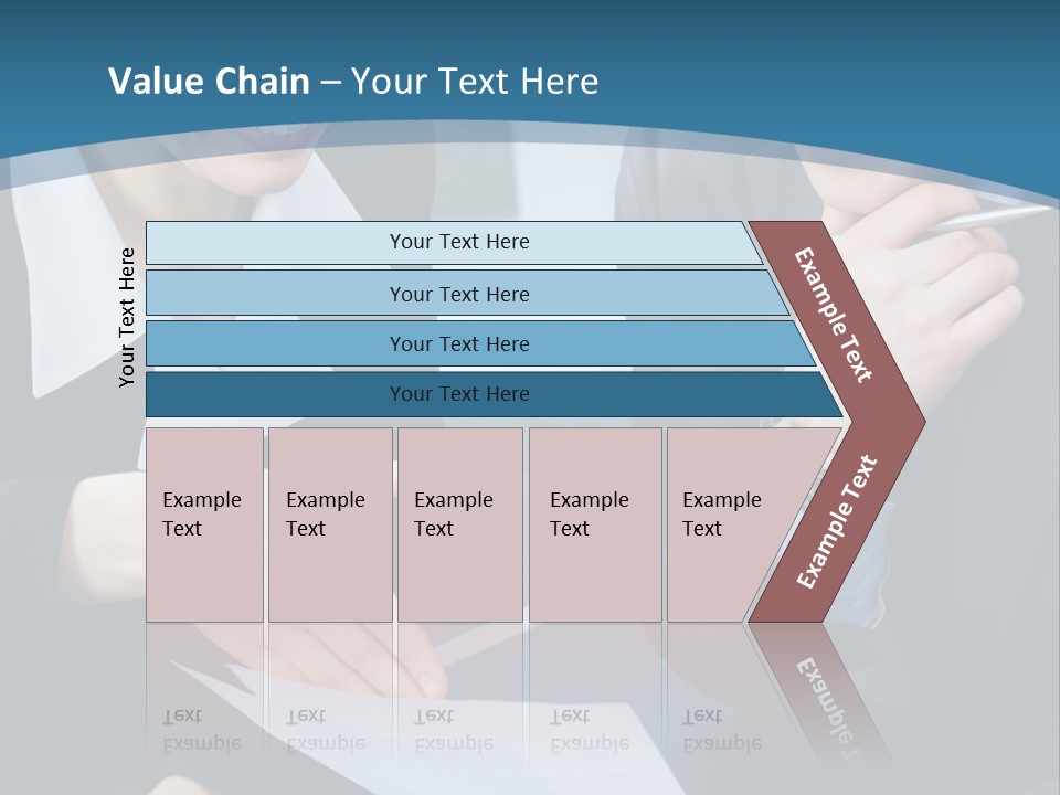 Employee People Write PowerPoint Template