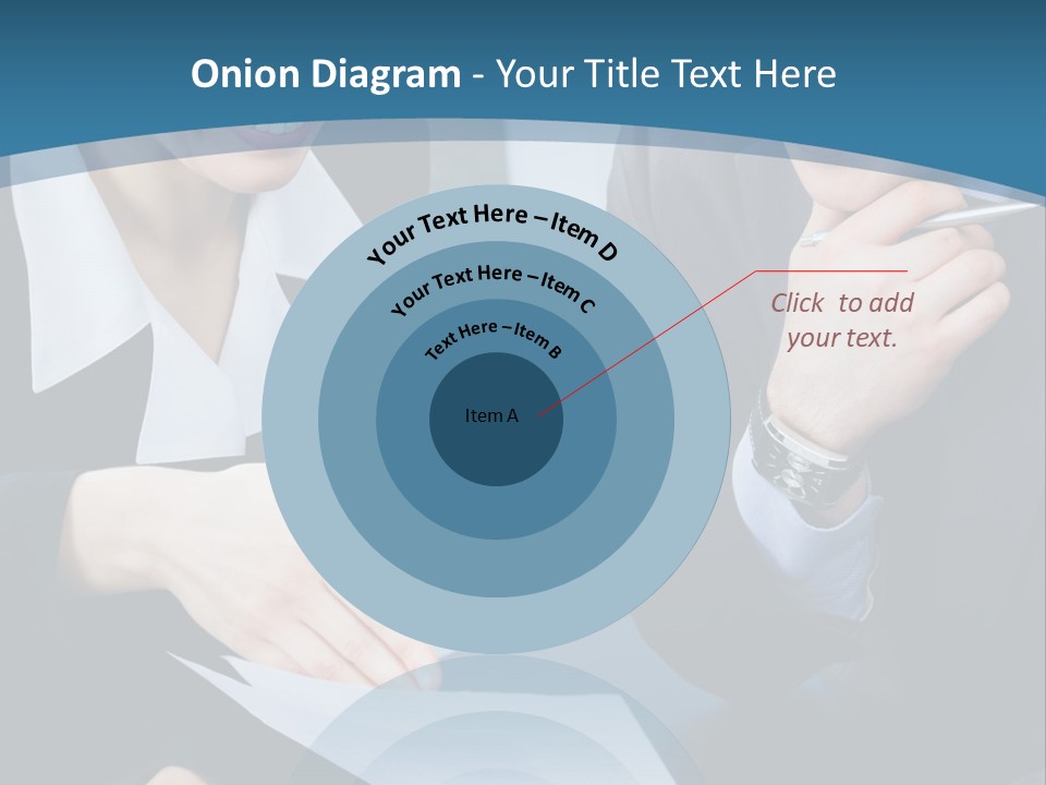 Employee People Write PowerPoint Template