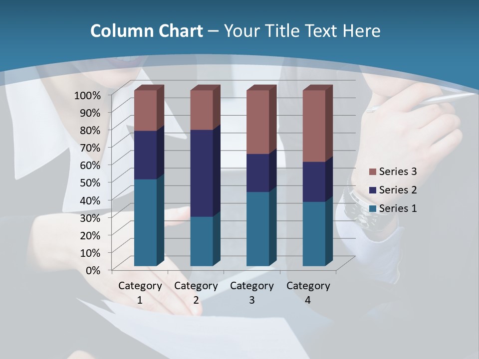 Employee People Write PowerPoint Template
