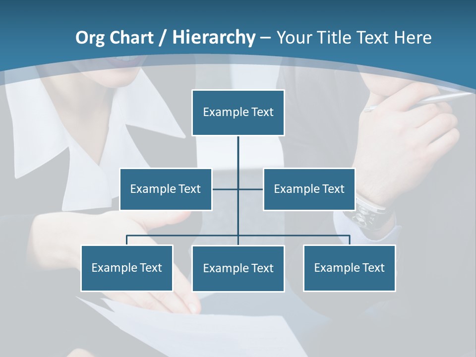Employee People Write PowerPoint Template