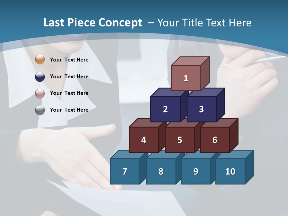 Employee People Write PowerPoint Template