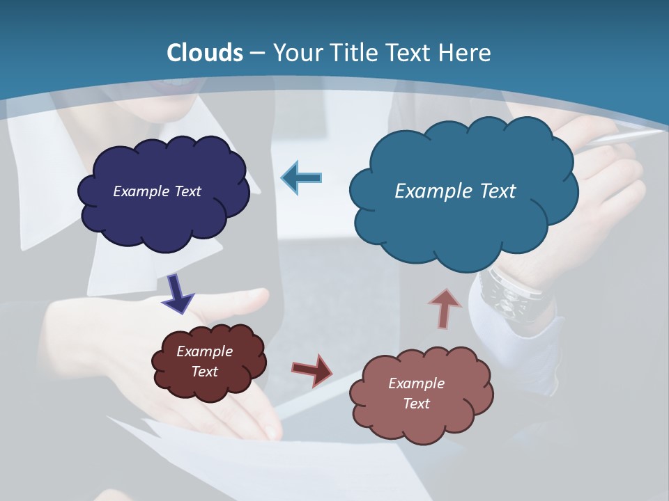 Employee People Write PowerPoint Template