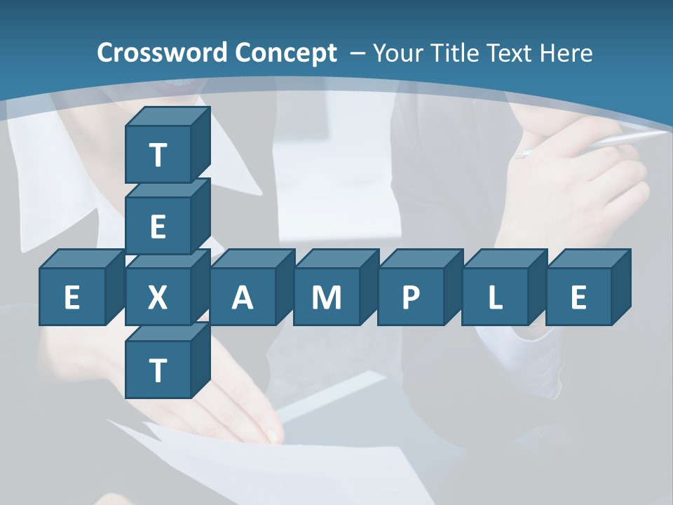 Employee People Write PowerPoint Template