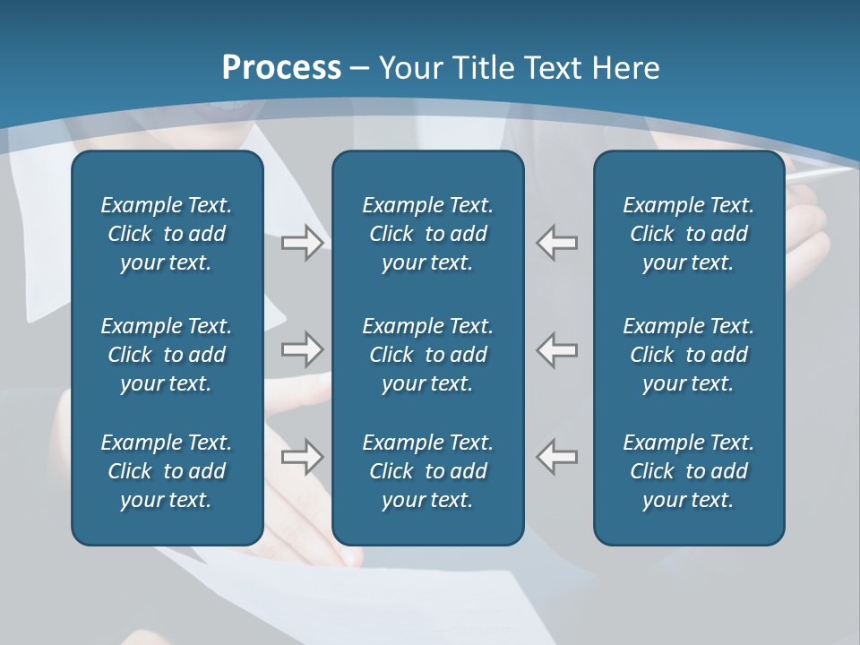 Employee People Write PowerPoint Template