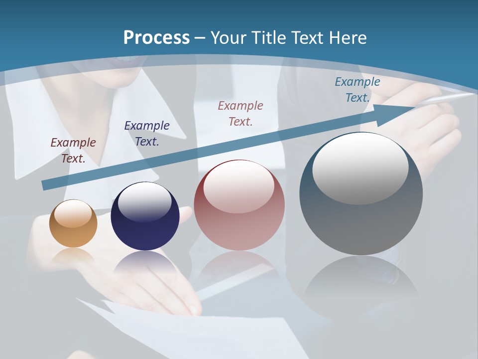 Employee People Write PowerPoint Template