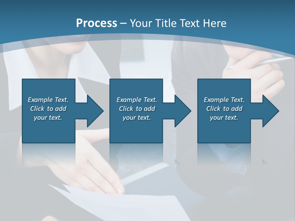 Employee People Write PowerPoint Template