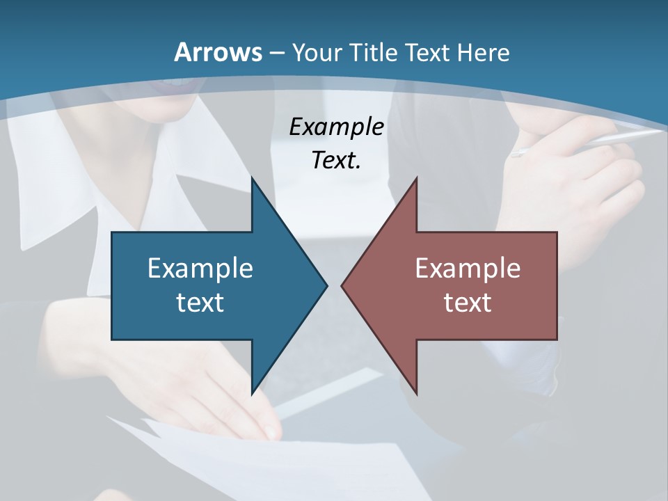 Employee People Write PowerPoint Template
