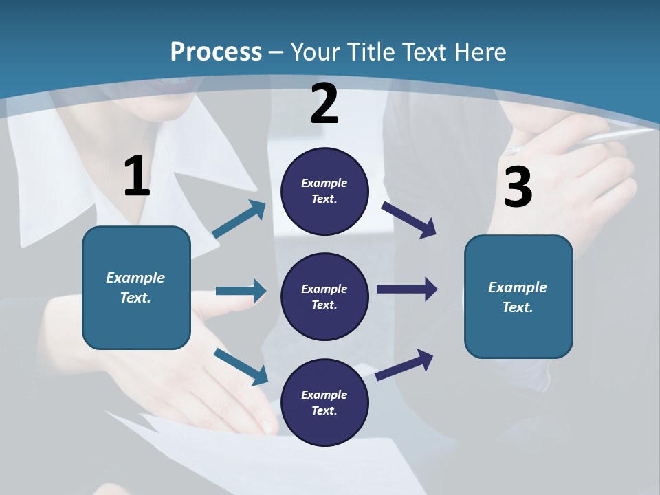 Employee People Write PowerPoint Template