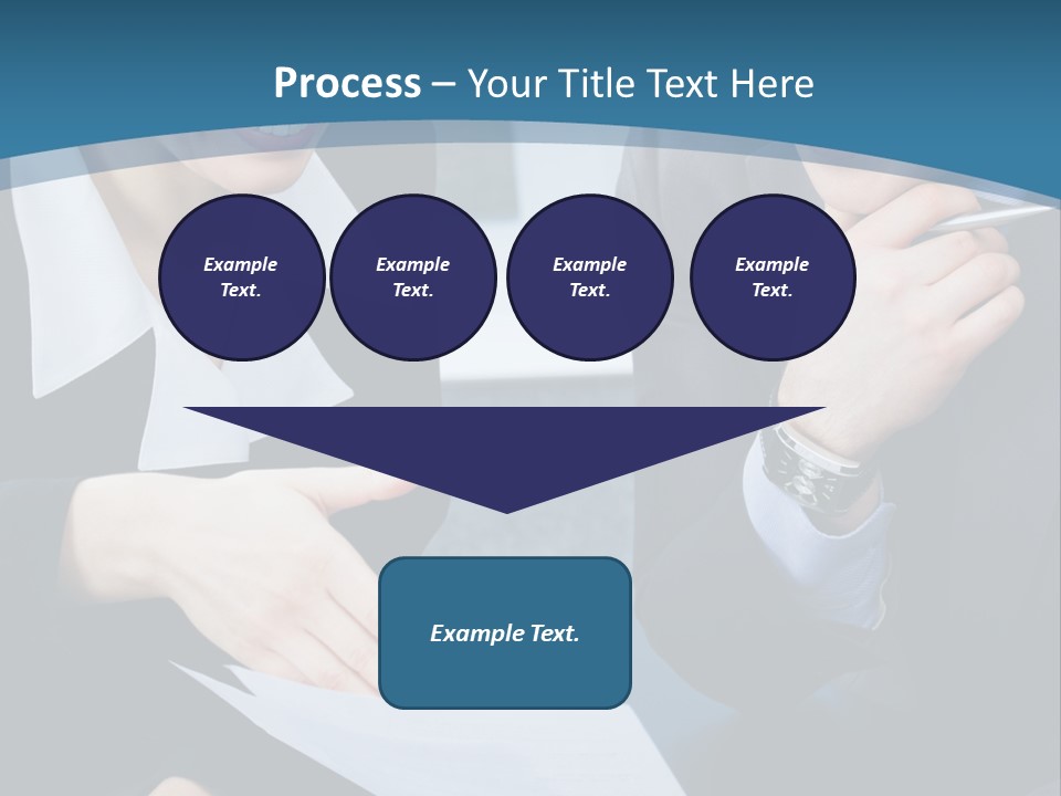 Employee People Write PowerPoint Template