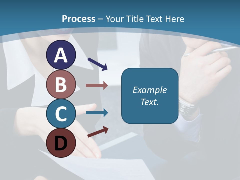 Employee People Write PowerPoint Template