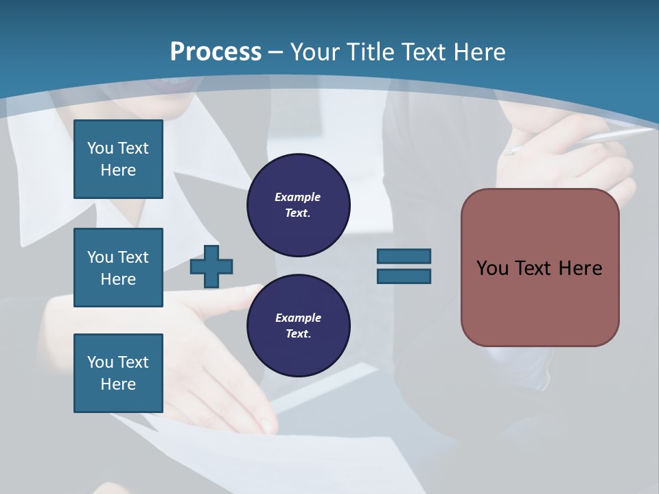 Employee People Write PowerPoint Template