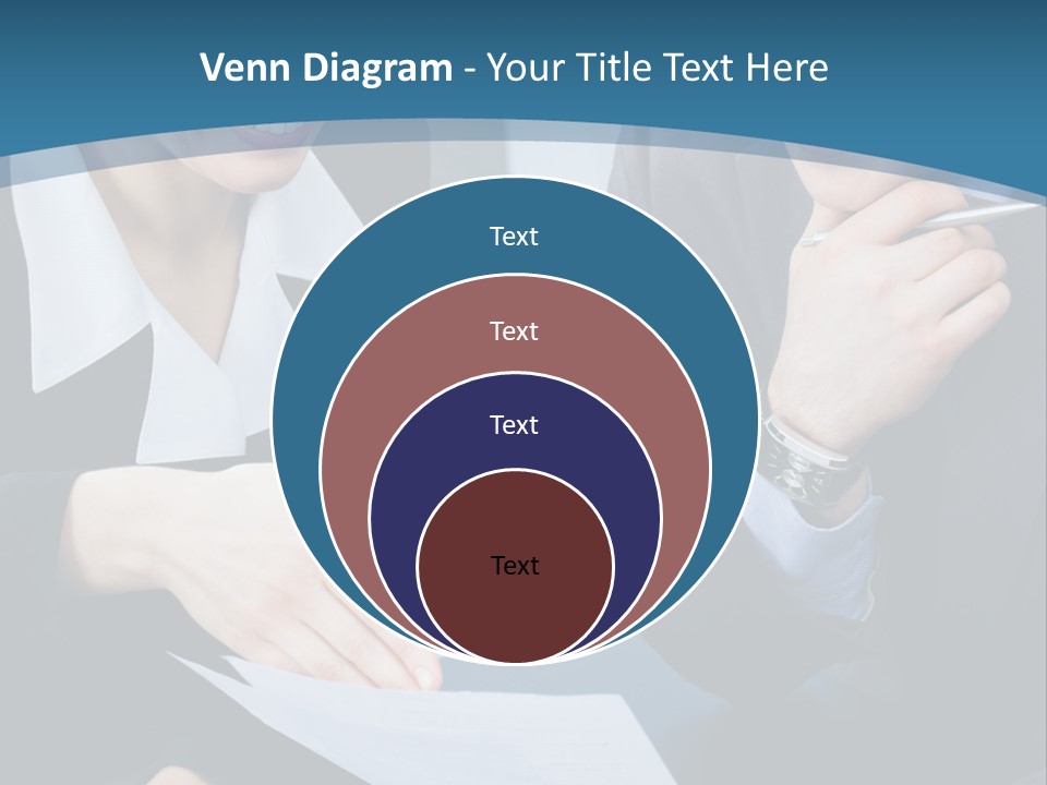 Employee People Write PowerPoint Template