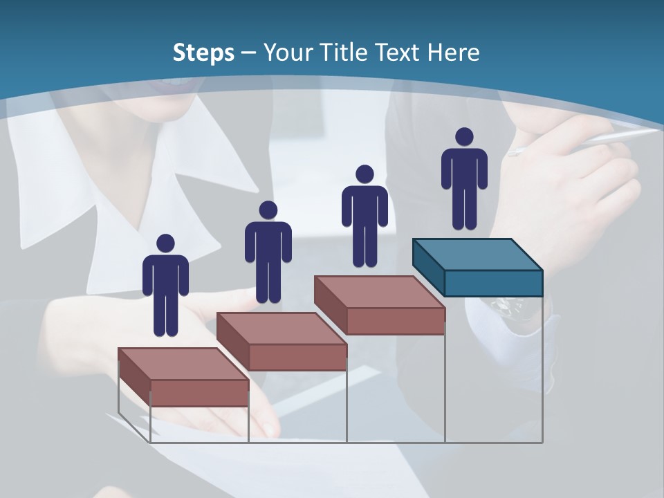 Employee People Write PowerPoint Template