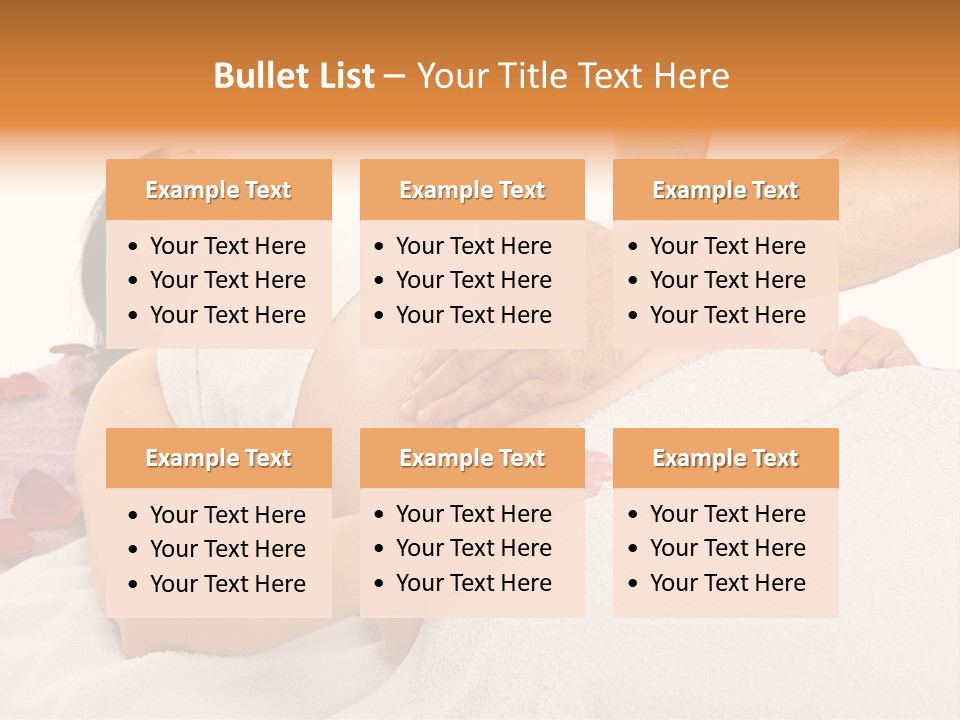 Treatment Salon Healthy PowerPoint Template