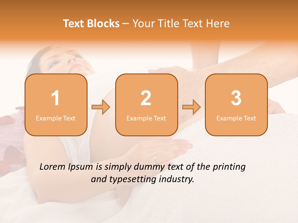 Treatment Salon Healthy PowerPoint Template