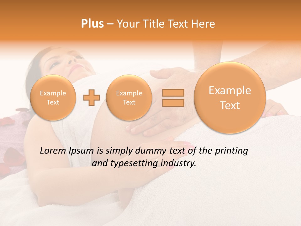 Treatment Salon Healthy PowerPoint Template