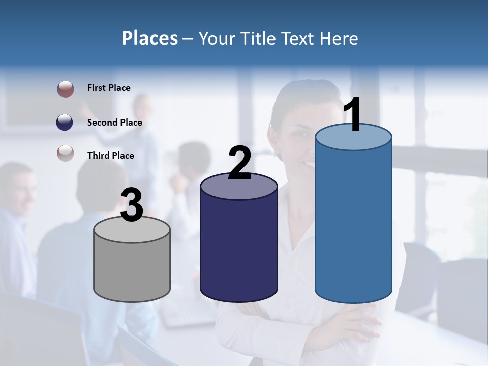 Education Portrait Business PowerPoint Template