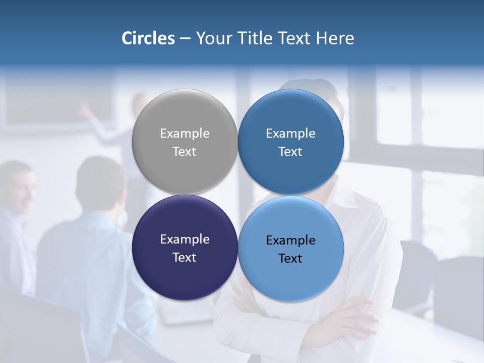 Education Portrait Business PowerPoint Template