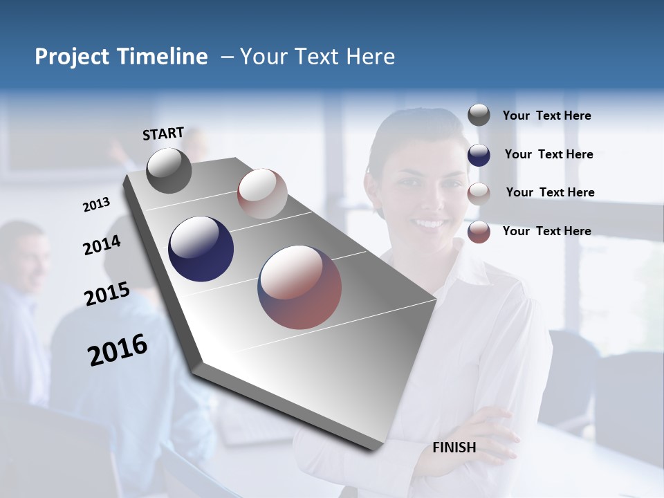 Education Portrait Business PowerPoint Template