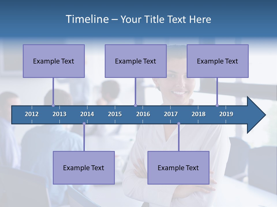Education Portrait Business PowerPoint Template