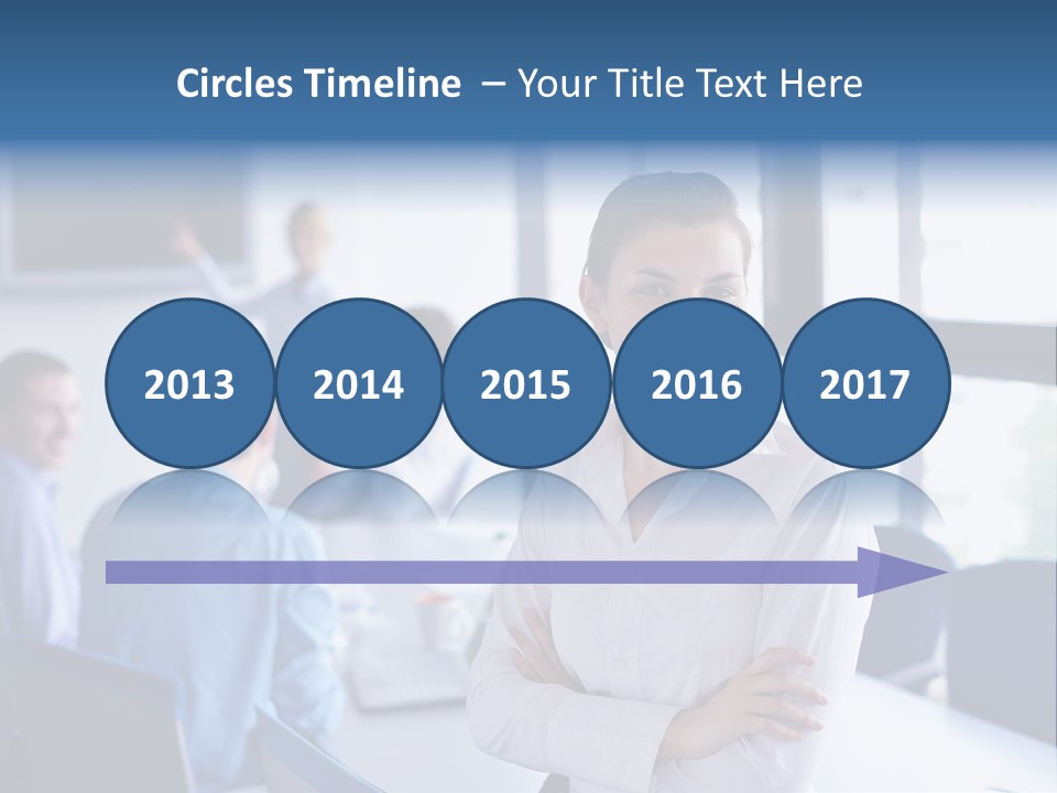 Education Portrait Business PowerPoint Template