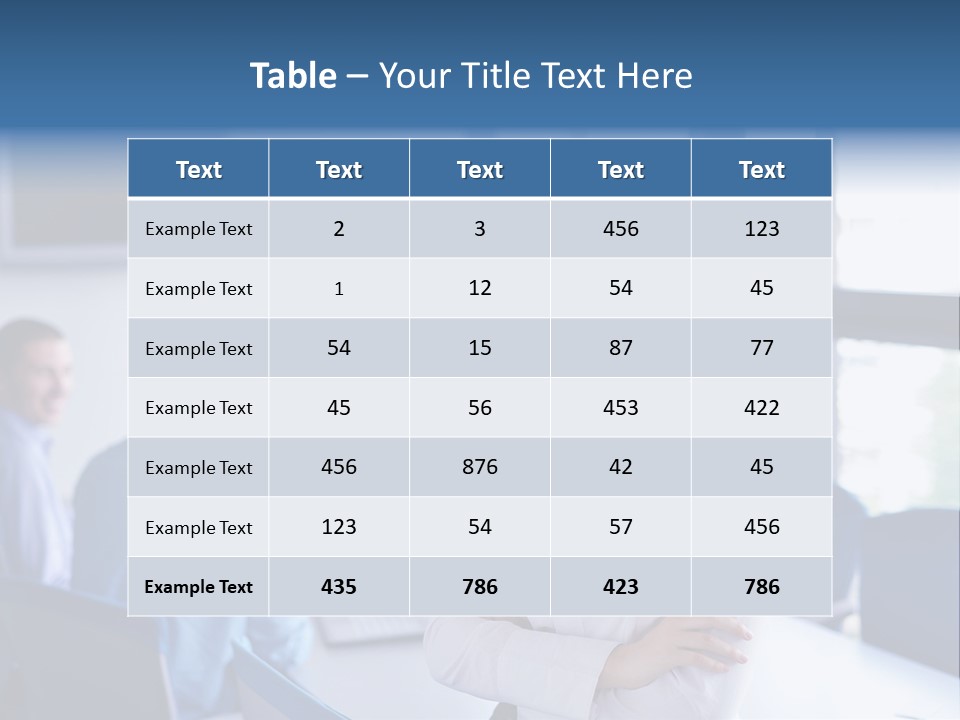Education Portrait Business PowerPoint Template